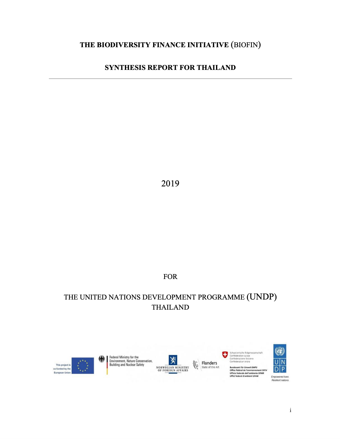 thailand synthesis