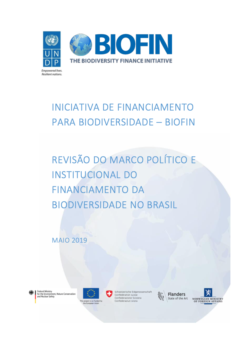 Revisão do Marco Político e Institucional do Financiamento da Biodiversidade