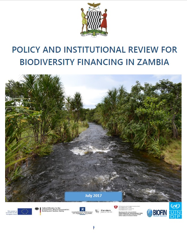 Policy and Institutional Review (PIR) – Biodiversity Finance in Zambia