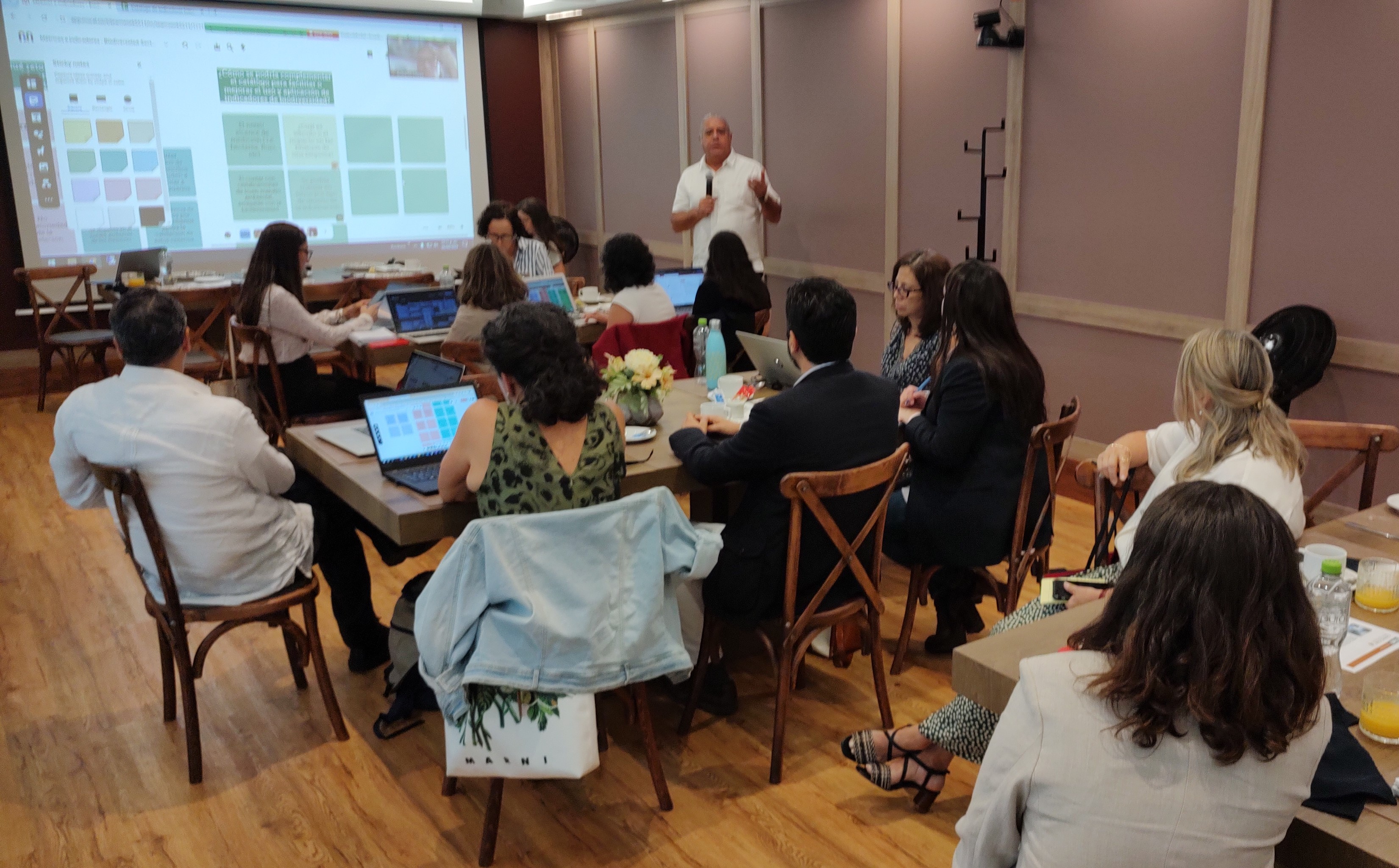 Personas participantes en el taller. 