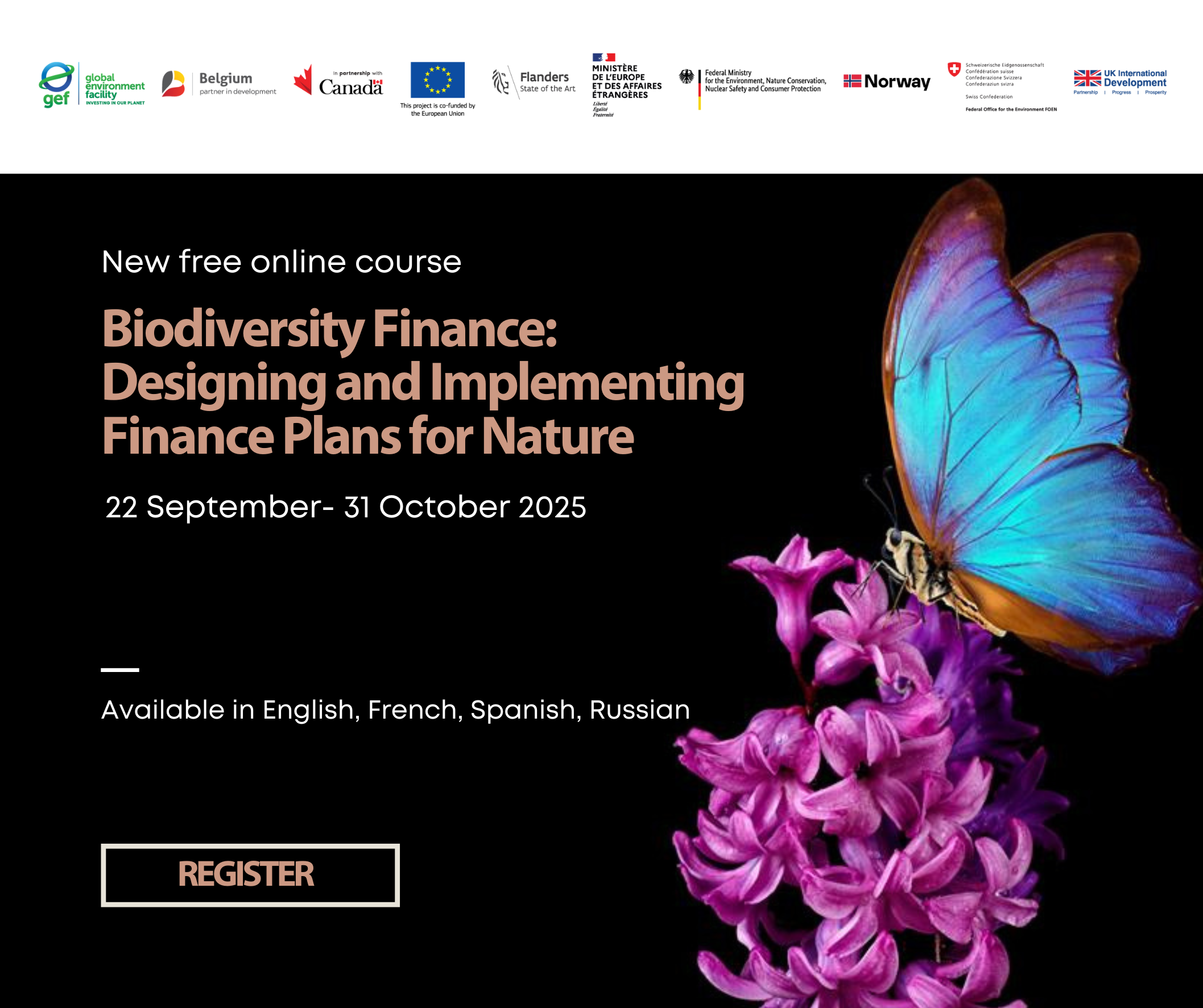 New Online Course on Biodiversity Finance