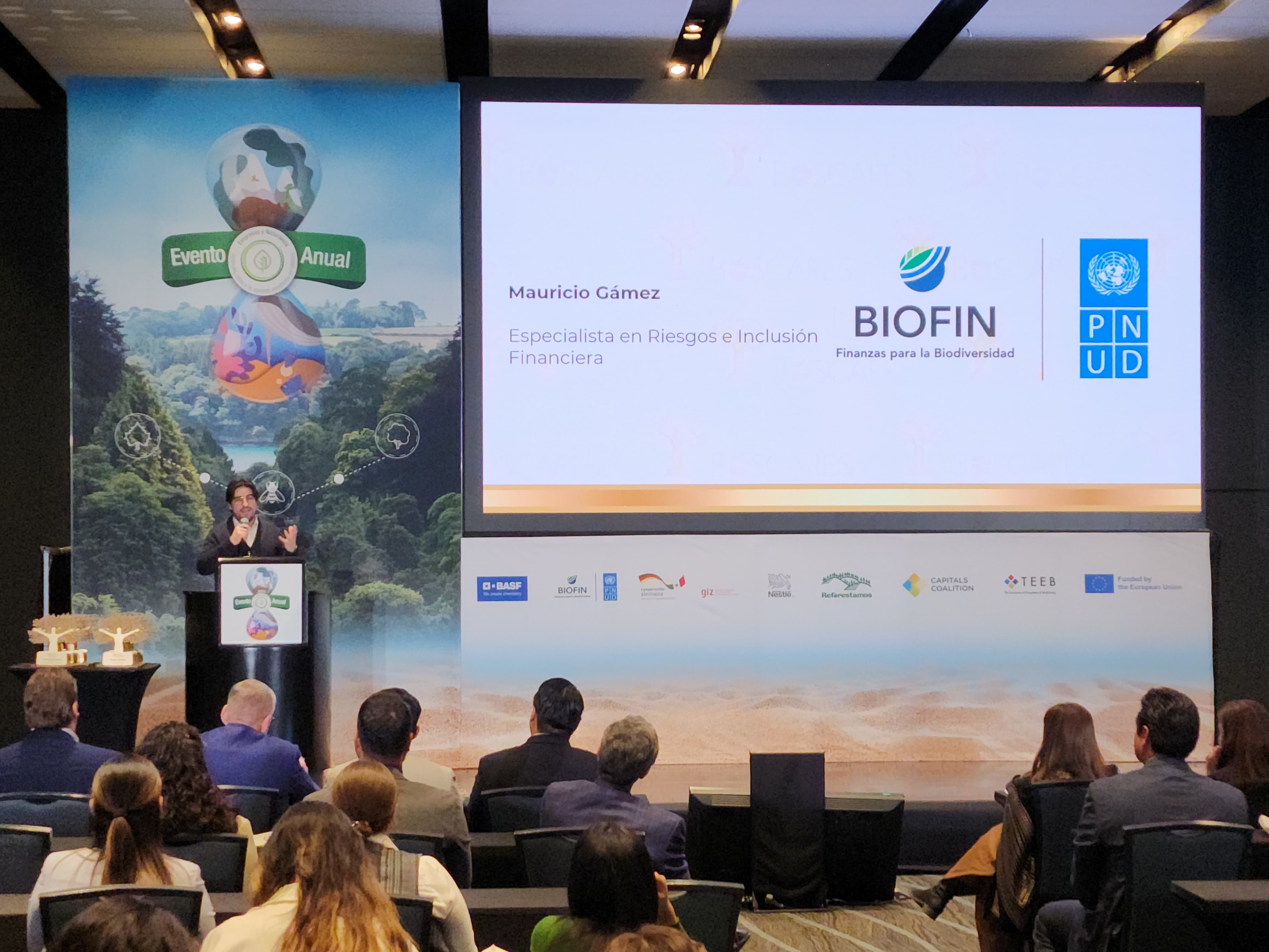 BIOFIN México participando en la entrega de los Bóscares