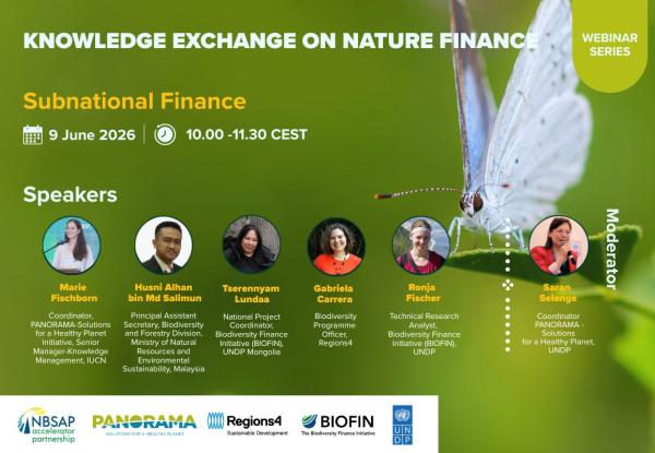 Knowledge Exchange on Nature Finance: Subnational Finance
