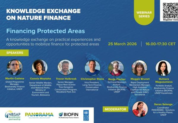 Webinar: Financing Protected Areas
