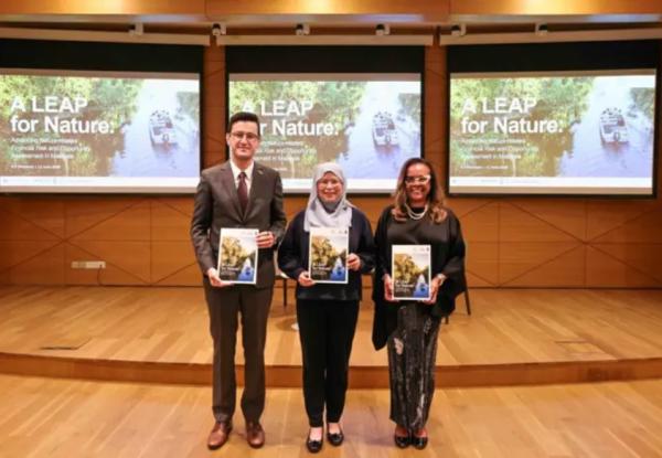 Photo: From left: UNDP Malaysia, Singapore and Brunei deputy resident representative Besian Xhezo; Bank Negara assistant governor Madelena Mohamed and World Bank Group country manager for Malaysia Judith Green