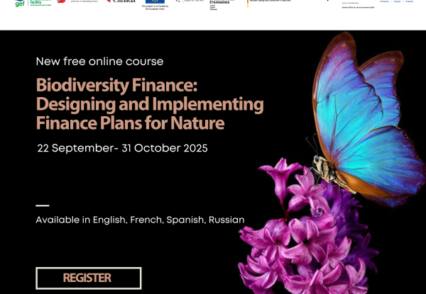 New Online Course on Biodiversity Finance