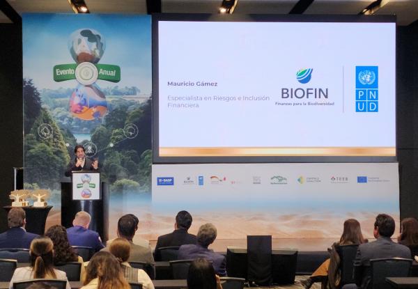 BIOFIN México participando en la entrega de los Bóscares