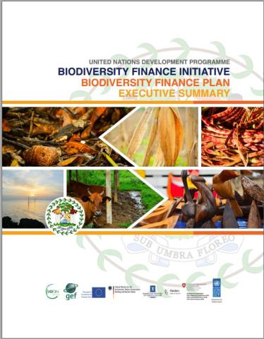 BIOFIN  Belize- Biodiversity Finance Plan