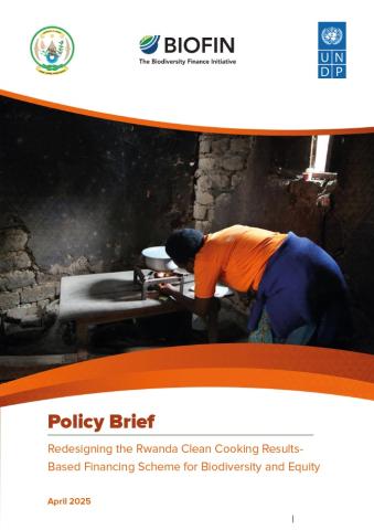 Redesigning Rwanda’s Clean Cooking Results-Based Financing Scheme 