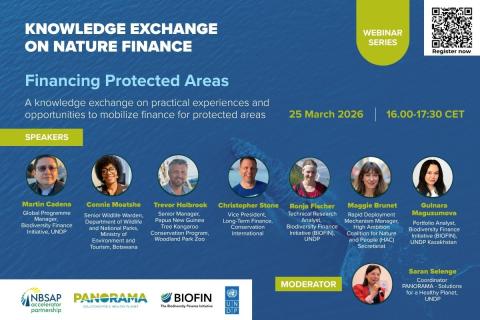 Webinar: Financing Protected Areas