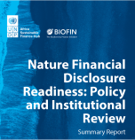 Nature Financial Disclosure Readiness: Policy and Institutional Review in South Africa