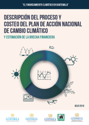 proceso y costeo del plan de acción nacional de cambio climático, estimación de la brecha financiera 