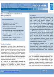 Philippines Finance Plan - Policy Note