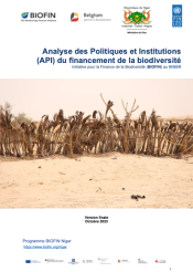 BIOFIN Niger Rapport