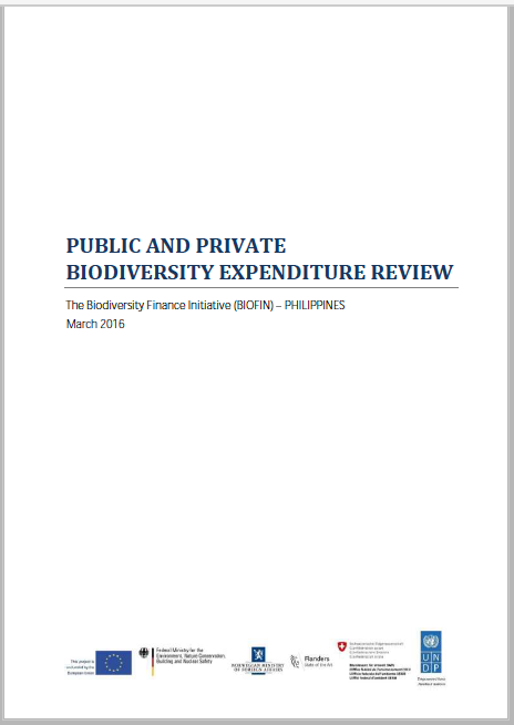 Philippines Biodiversity Expenditure Review (BER)