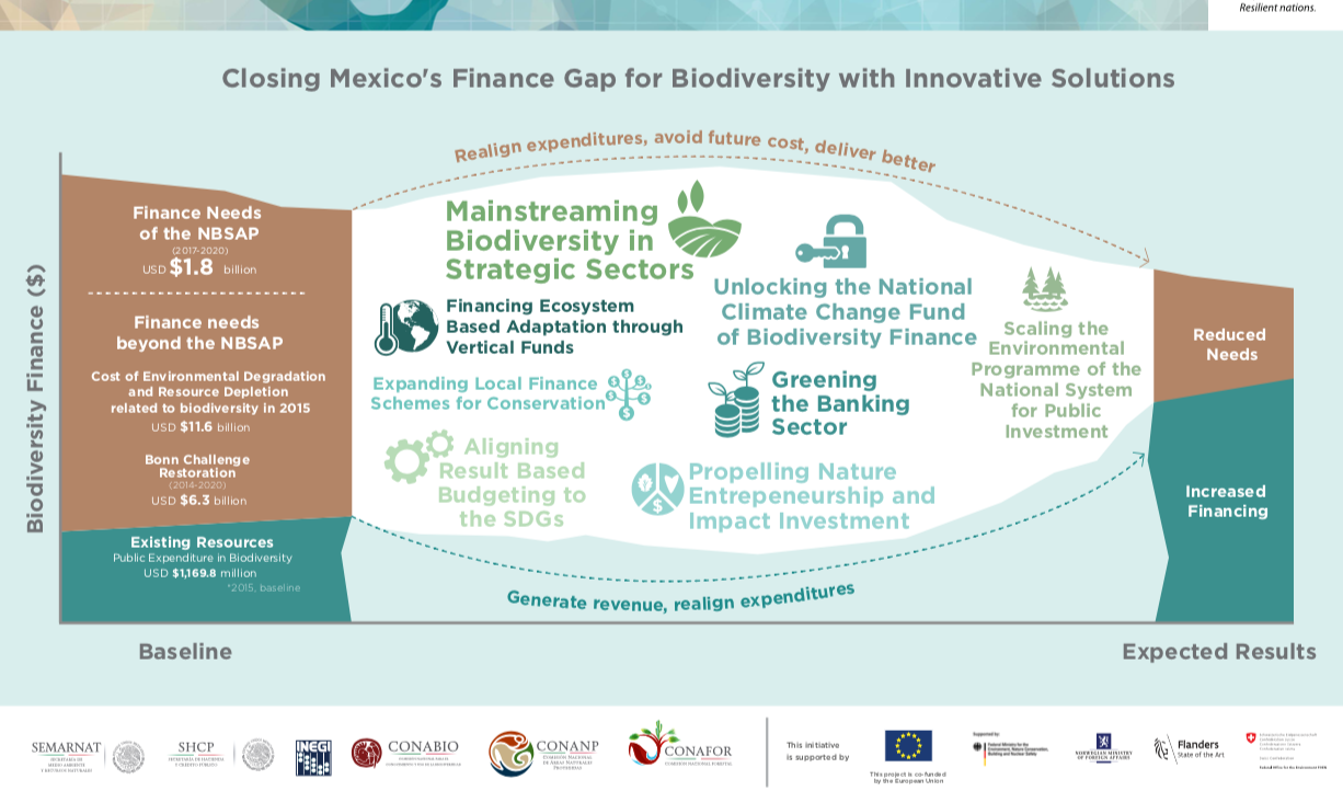 Mexico: Finance Solutions Poster – BIOFIN 3rd Global Conference 2018