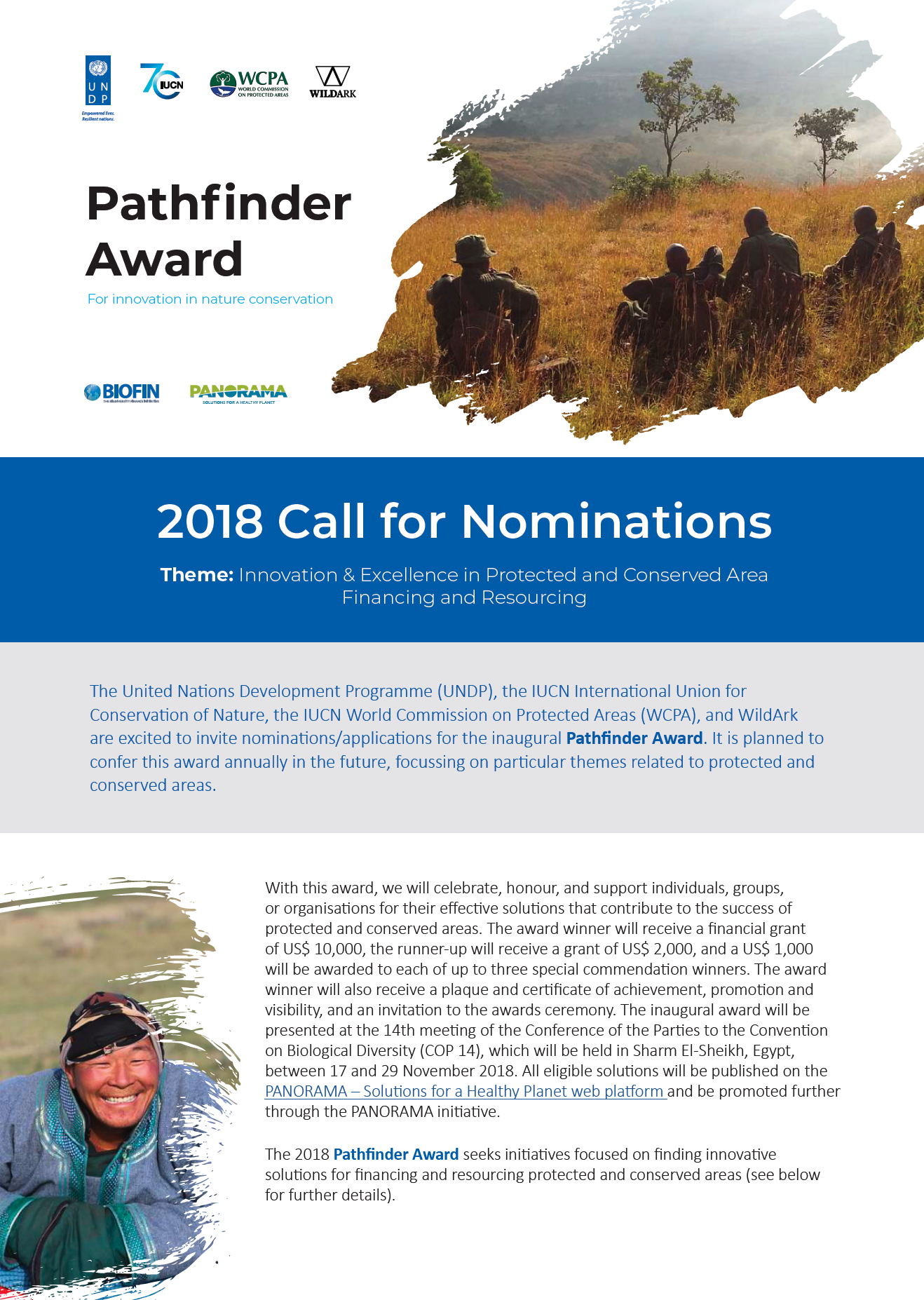 Pathfinder Award Call for Nominations