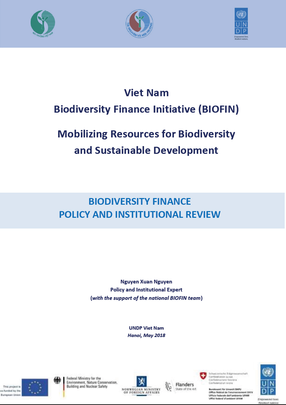 Viet Nam: Biodiversity finance policy and institutional review