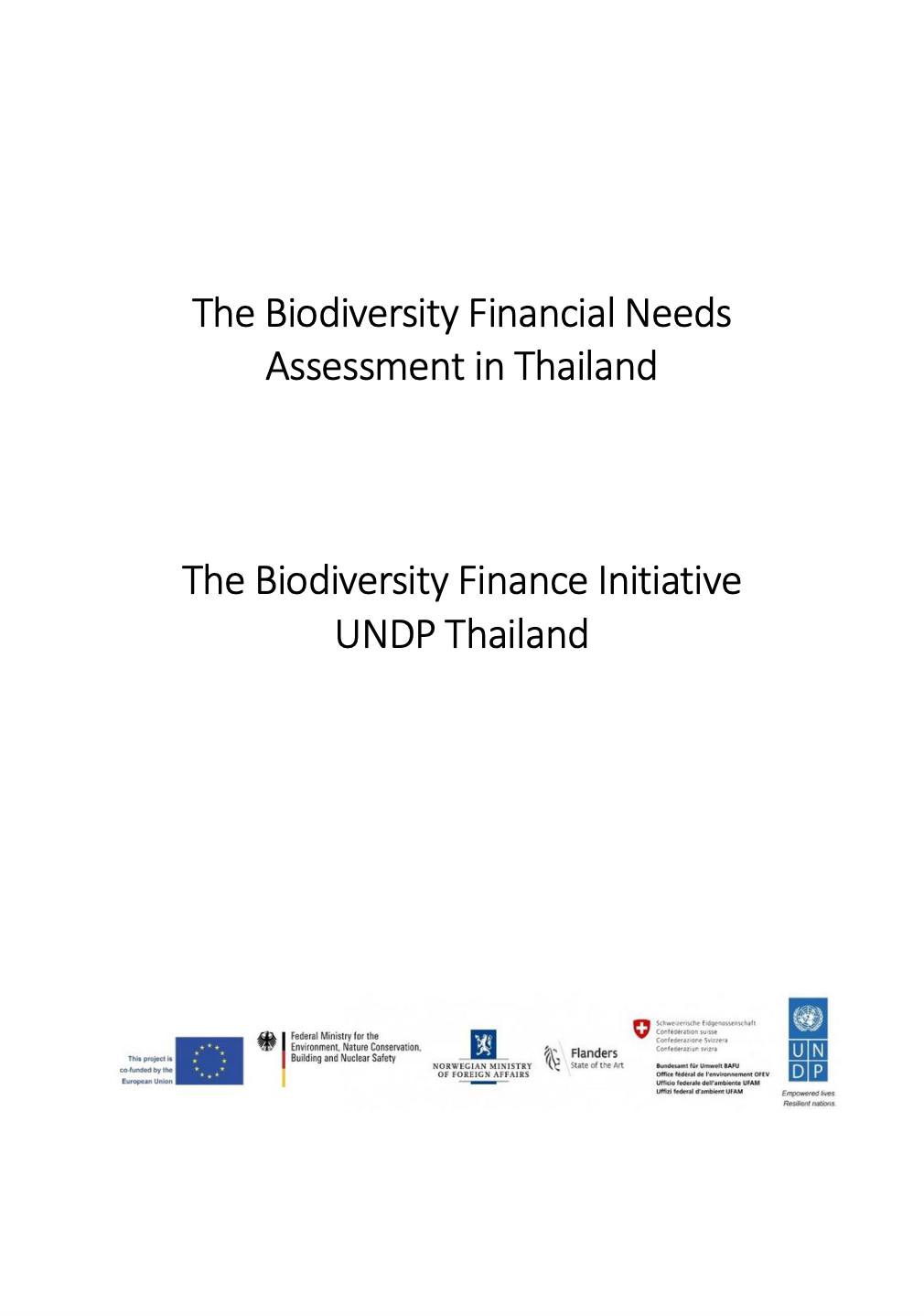 Thailand Financial Needs Assessment (FNA)