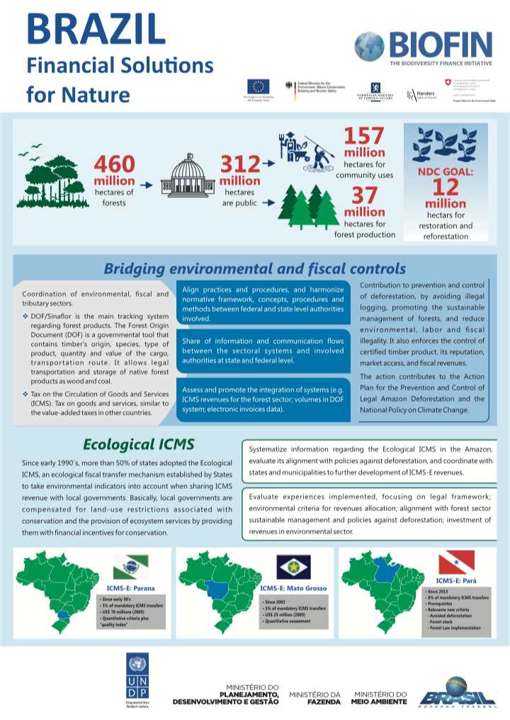 Poster: BIOFIN Brazil – Finance Solutions
