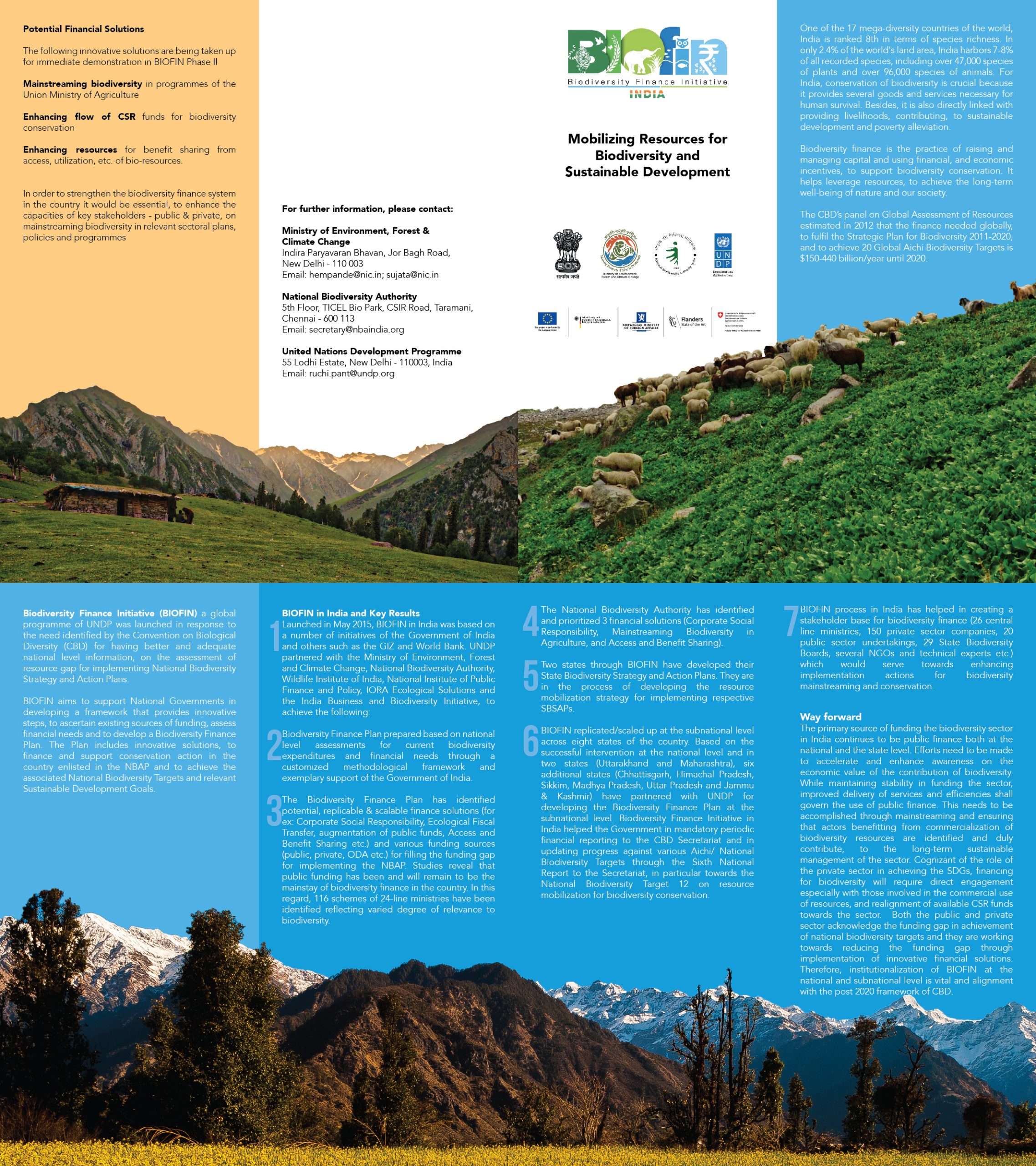 BIOFIN India Brochure