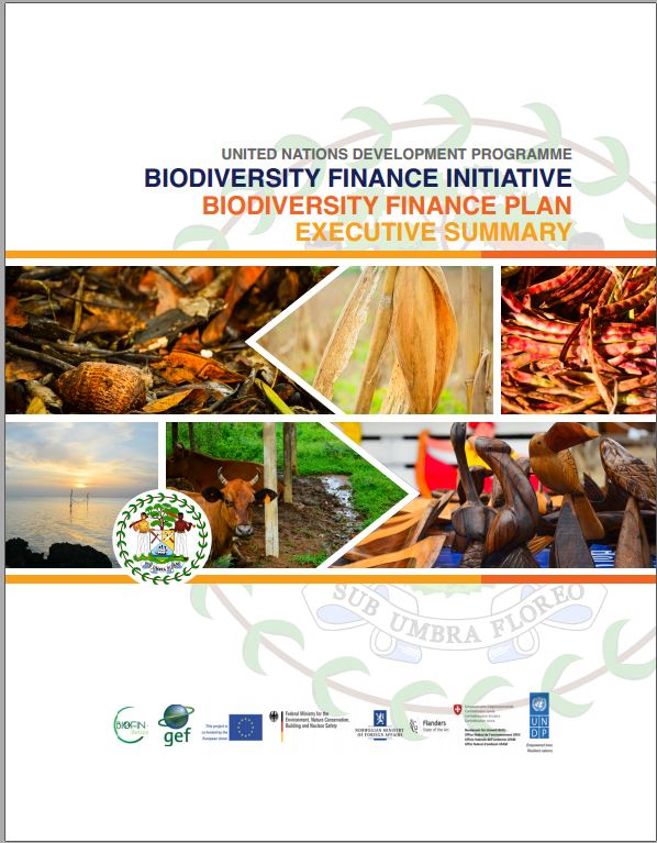 Biodiversity Finance Plan Belize