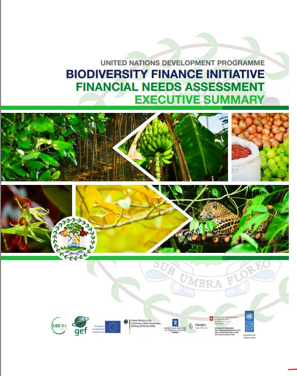 Biodiversity Financial Needs Assessment Belize