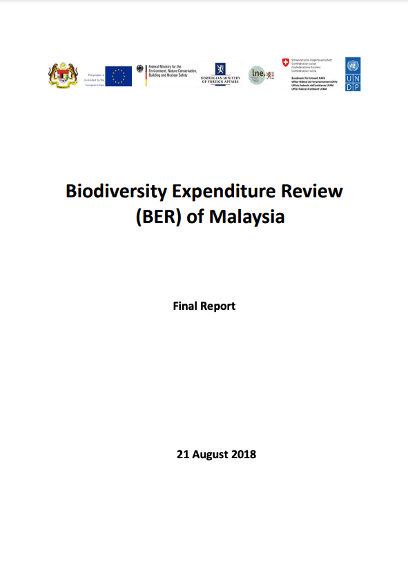 The Biodiversity Expenditure Review – Malaysia (BER)
