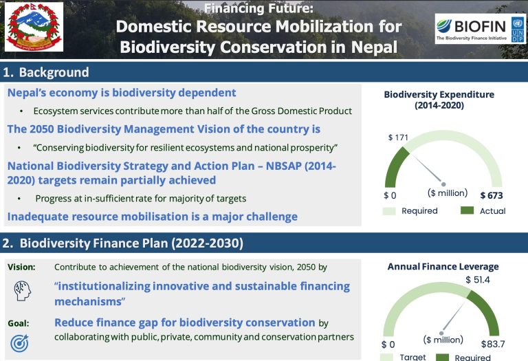 Financing Future: Domestic Resources Mobilization for Biodiversity Conservation in Nepal