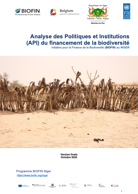 Analyse des Politiques et Institutions (API) du financement de la biodiversité