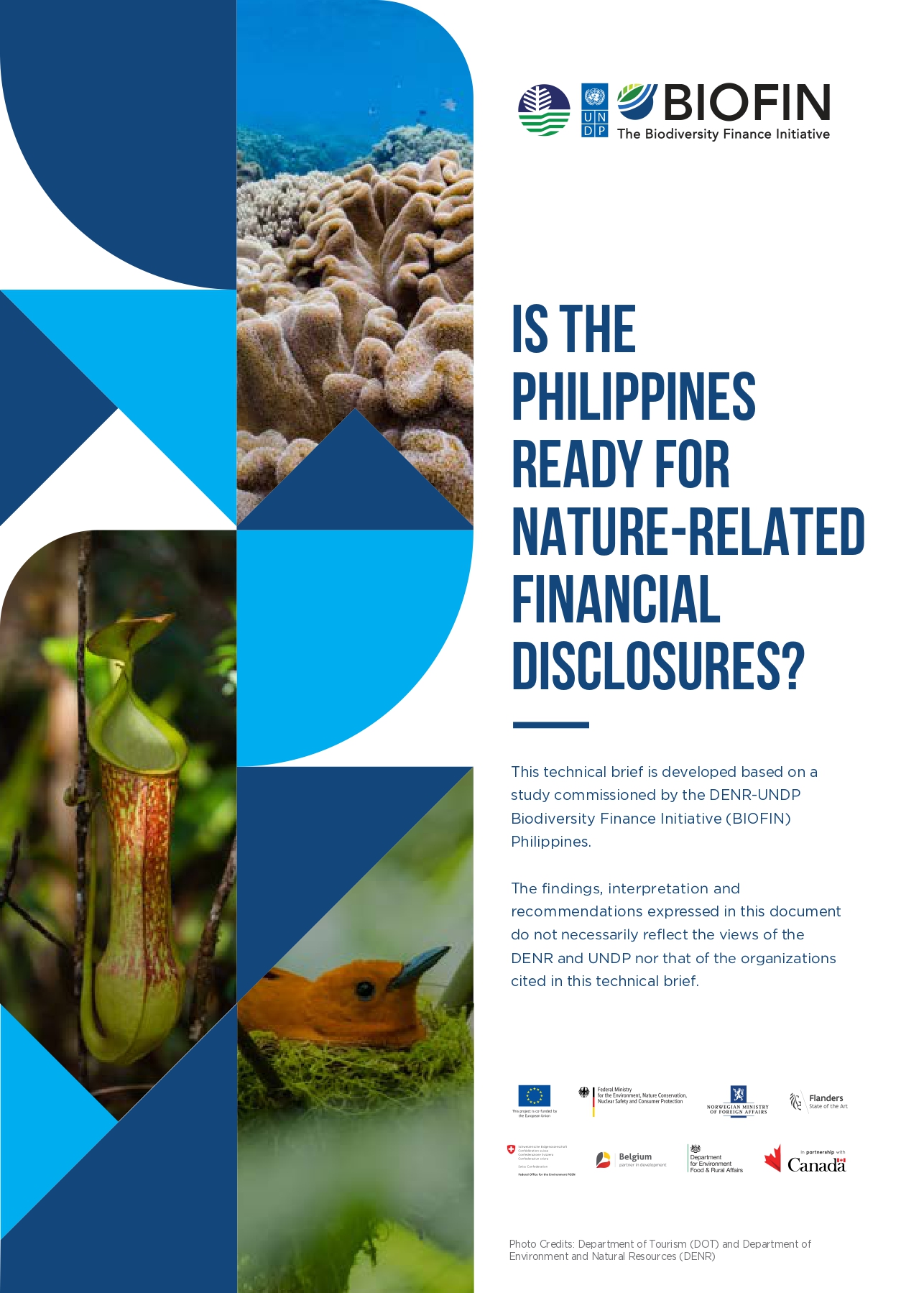 Technical brief “Is the Philippines Ready for Nature-related Financial Disclosures?”
