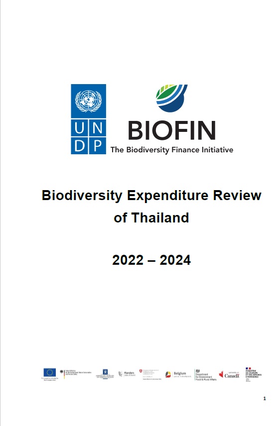 Biodiversity Expenditure Review 2022 – 2024 for Thailand