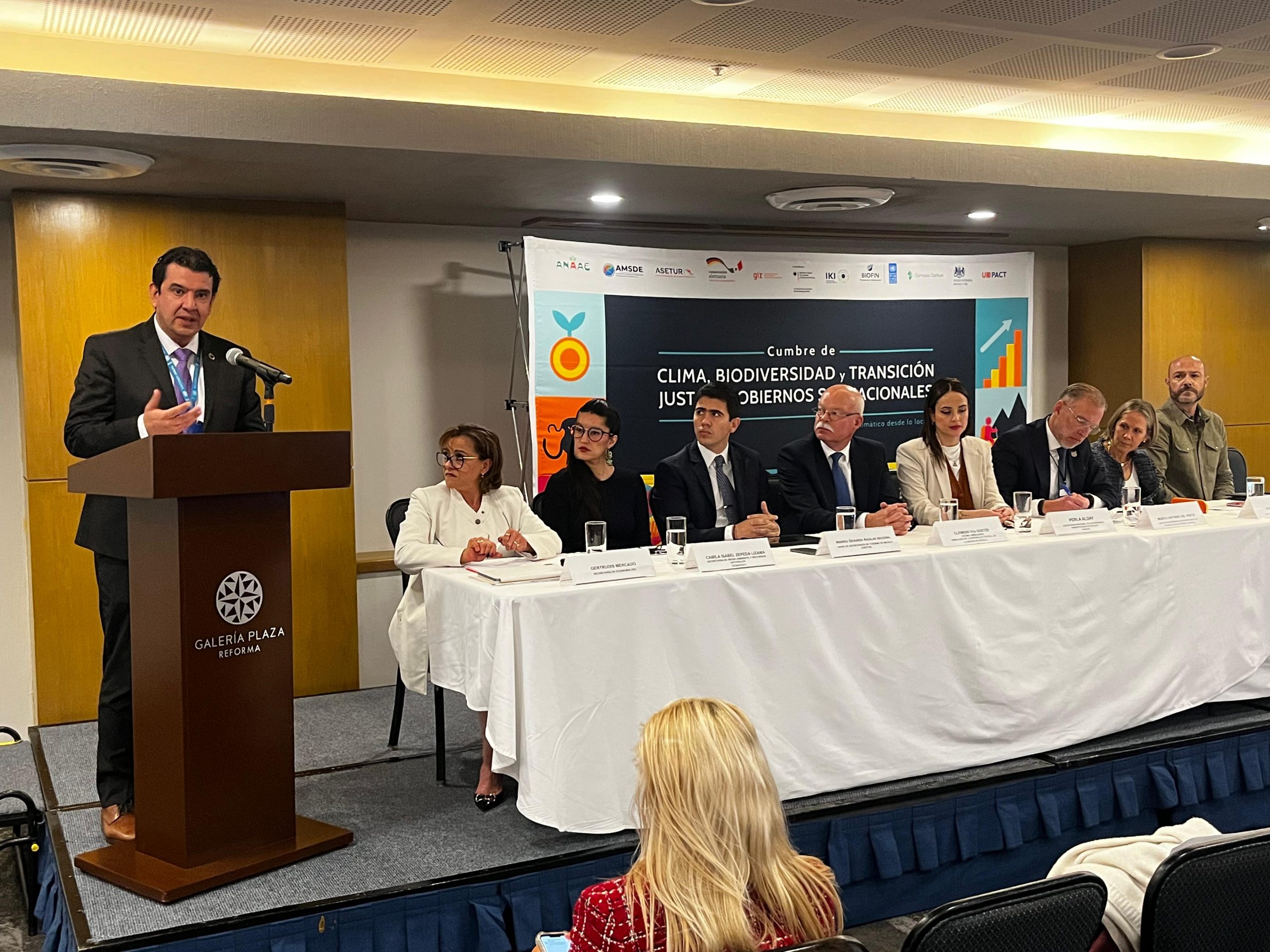 BIOFIN impulsa créditos de biodiversidad y financiamiento estatal en la Cumbre de Clima, Biodiversidad y Transición Justa  de gobiernos subnacionales