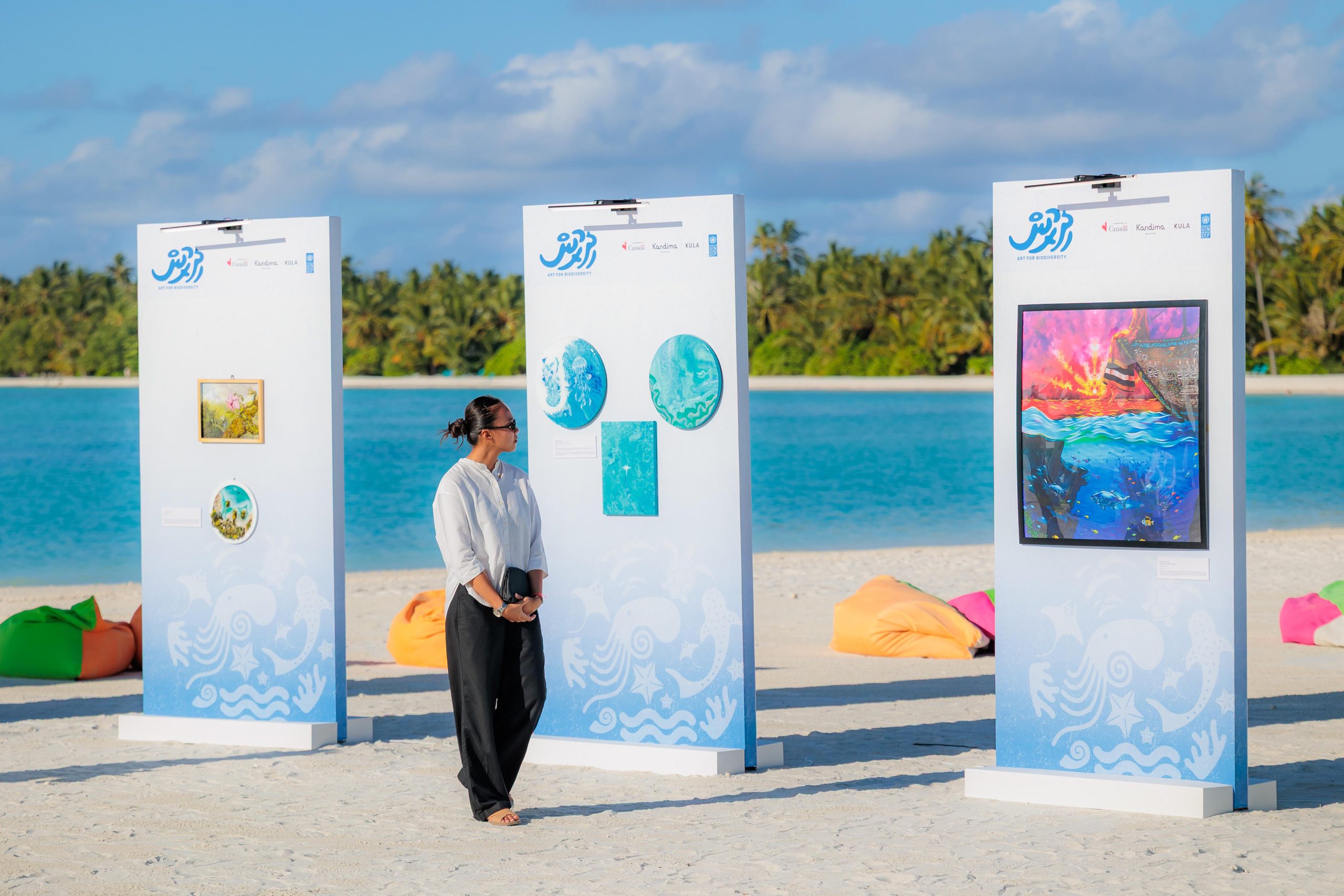 How art is helping finance biodiversity conservation in the Maldives