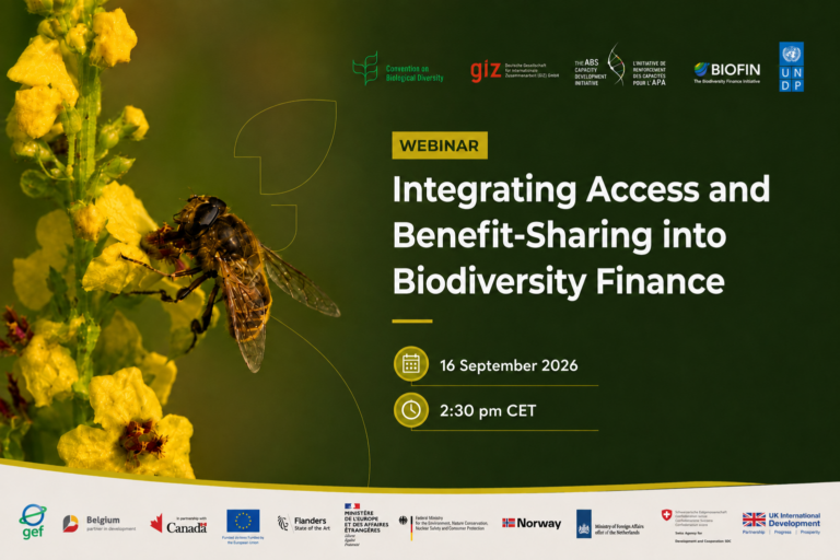 Integrating Access and Benefit-Sharing into Biodiversity Finance