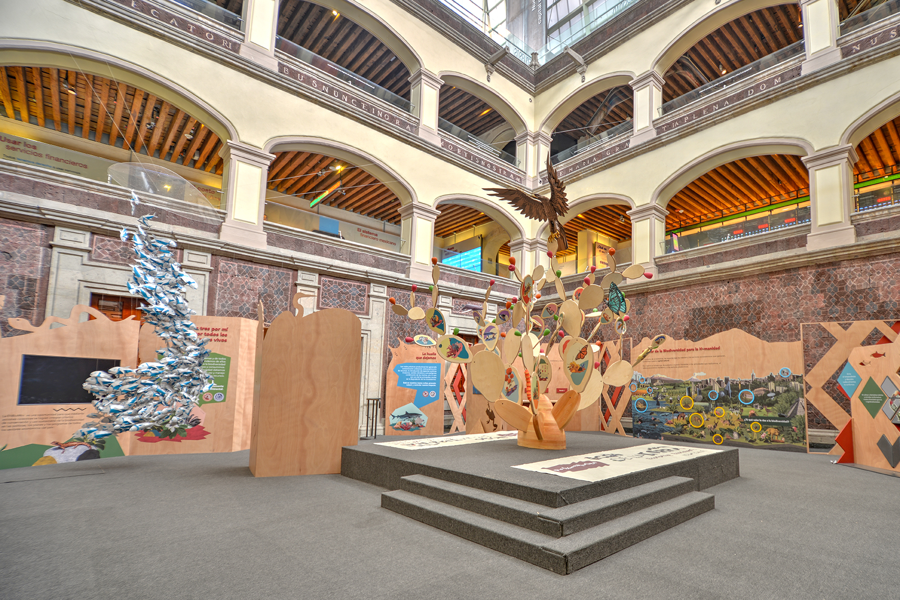 Mexico’s exhibition “Echoes of the Earth: Economy and Ecosystems”