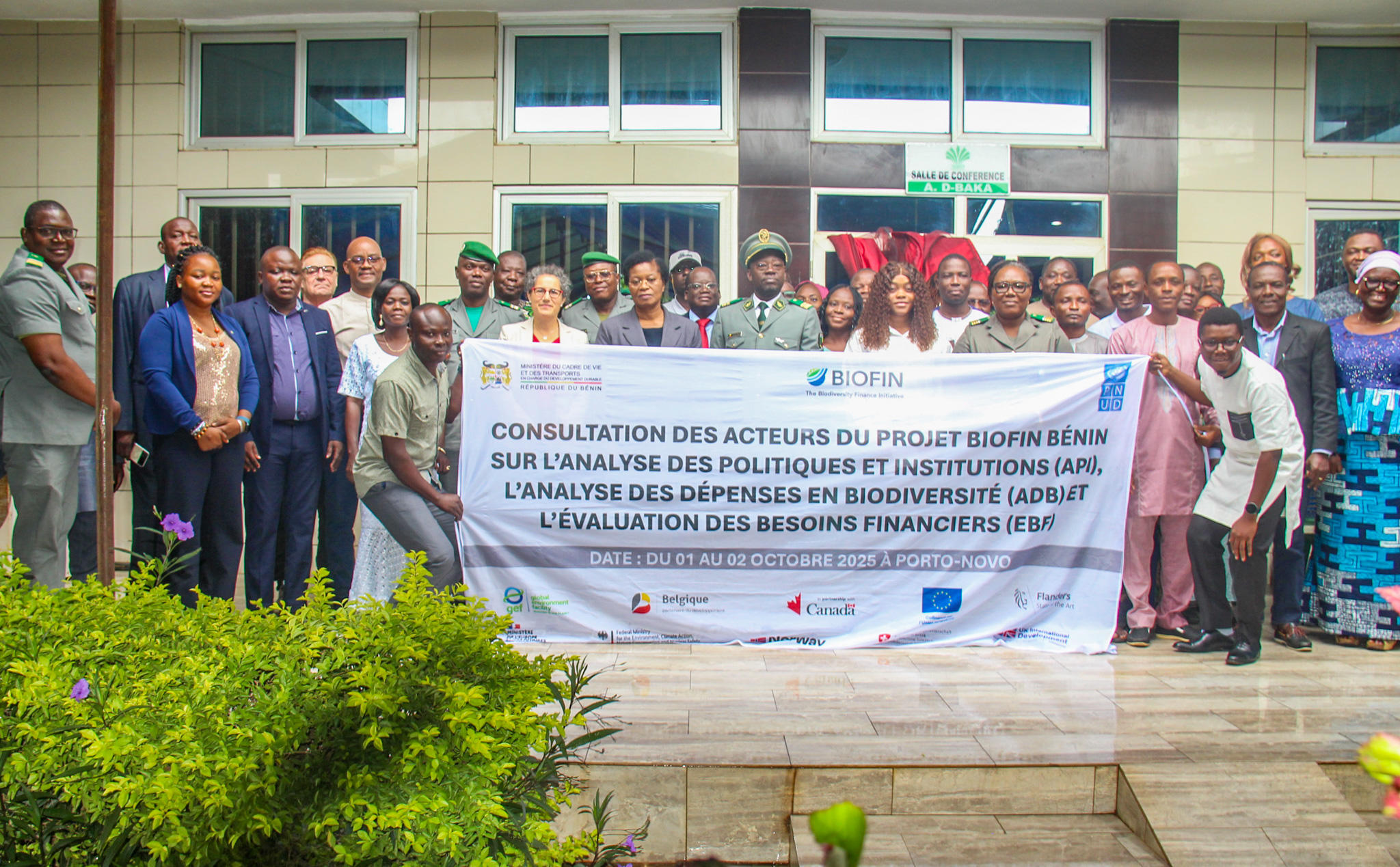 Benin brings partners together to advance biodiversity finance planning