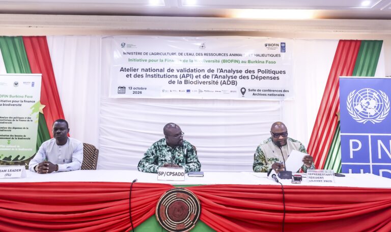 Burkina Faso validates key assessments to advance its Biodiversity Finance Plan